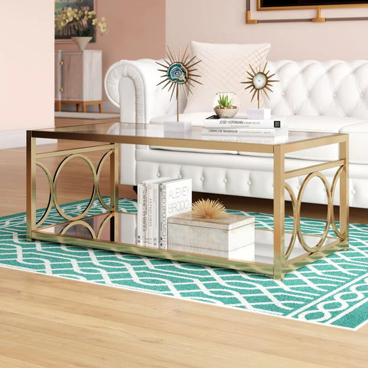Coffee Table 60 x 80 cm Multi-Colored CTS-90