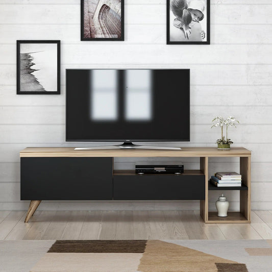 وحدة تلفزيون خشب إم دي إف - 120 × 30 × 50 من بان هومز
