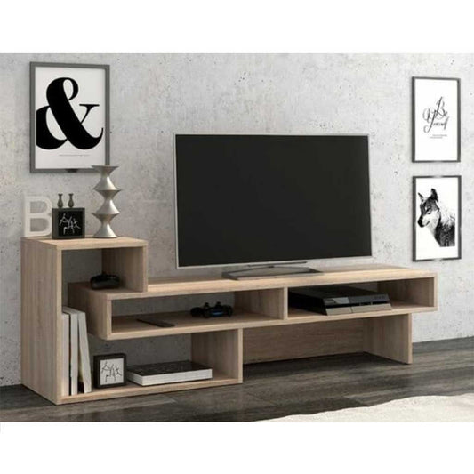 وحدة تلفزيون خشب إم دي إف - 160 × 30 × 55