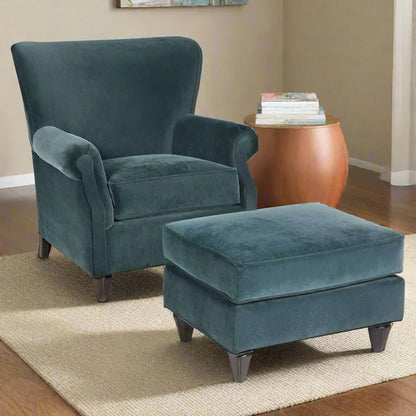Chair and pouf - chair 75 x 75 cm - pouf 50 x 60 cm - FD188