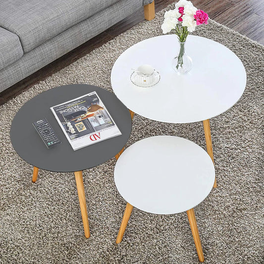 Side tables set - 3 pieces - SHAM114