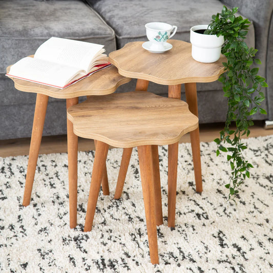 Side tables set - 3 pieces - SHAM1