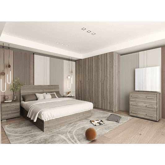 Bedroom Set 5 pieces Multi Size-Colored Alf38