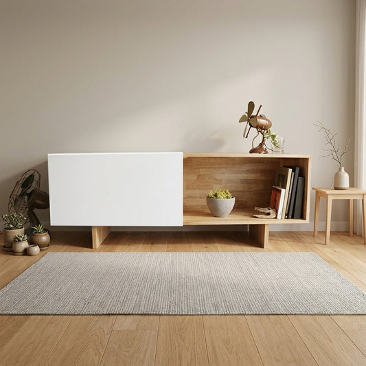 وحدة تلفزيون خشب إم دي إف - 120 × 30 × 45 من بان هومز