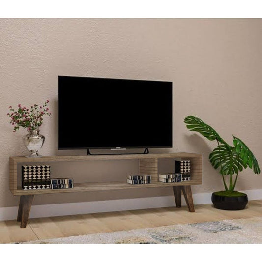 وحدة تلفزيون خشب إم دي إف - 120 × 30 × 50 من بان هومز