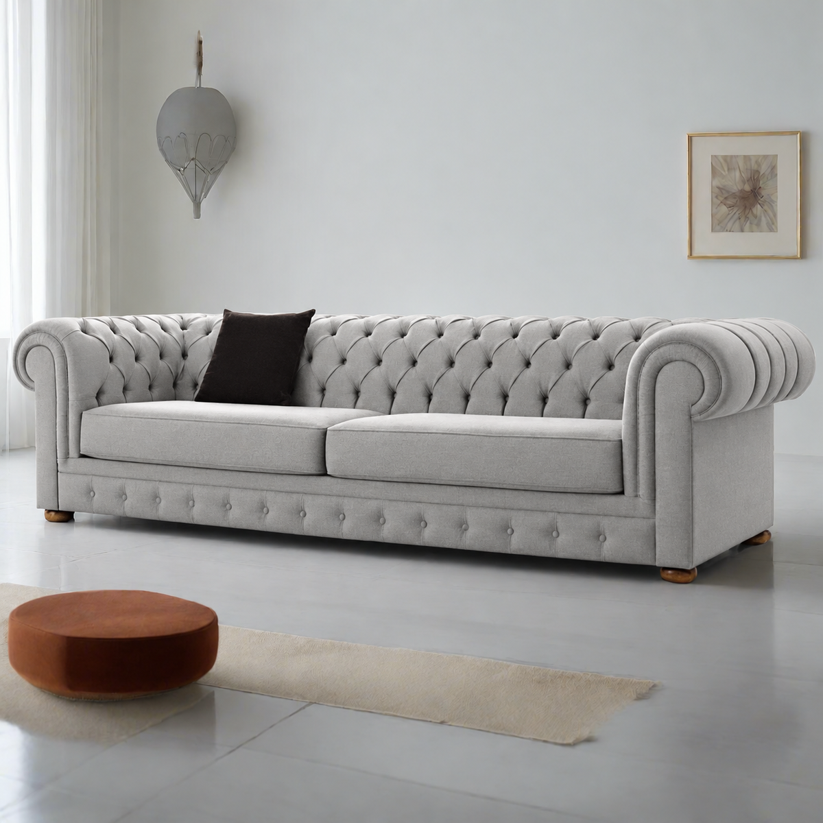 Sofa-167 - رمادي فاتح