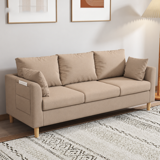 Sofa-135 - بيج