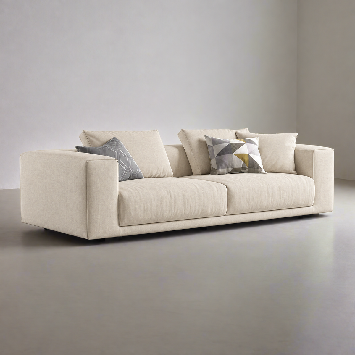 Sofa-160 - أوف وايت