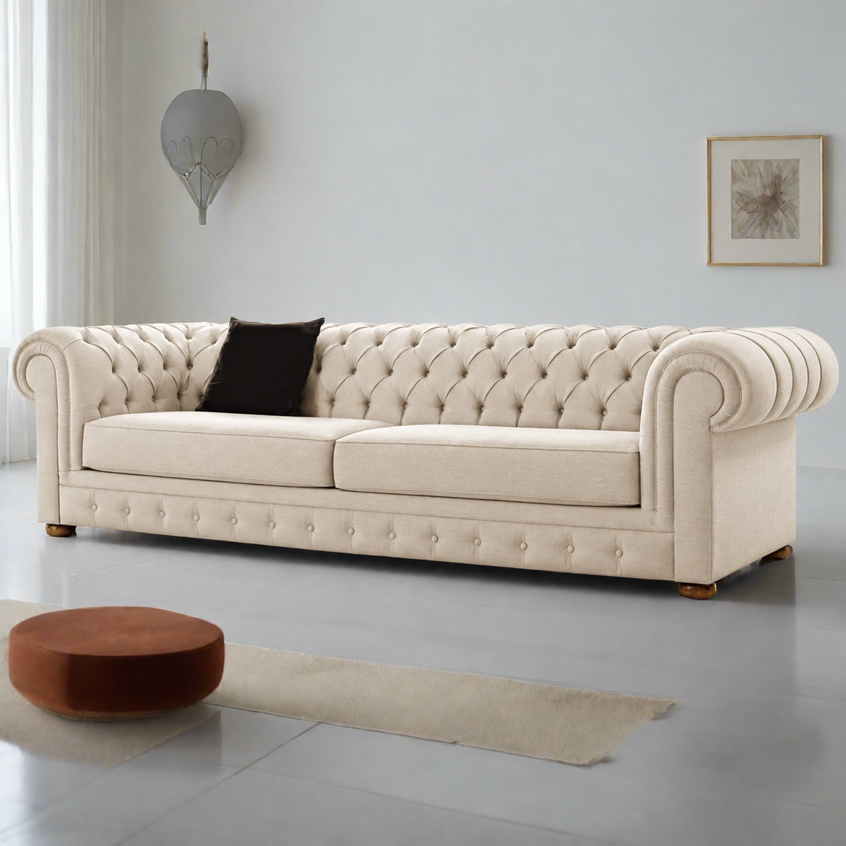 Sofa-167 - أوف وايت