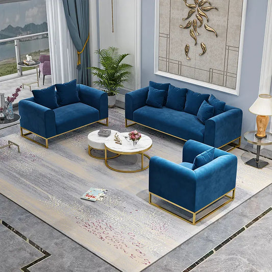 Beech wood sofa set - DCO327