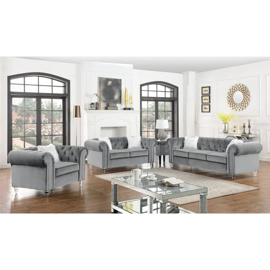 Beech wood sofa set - DCO329