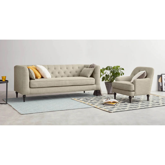 Beech wood sofa set - DCO321