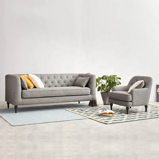 Beech wood sofa set - DCO322