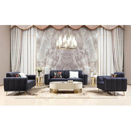 Beech wood sofa set - DCO325