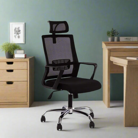 Black office chair 50X50 - OC87