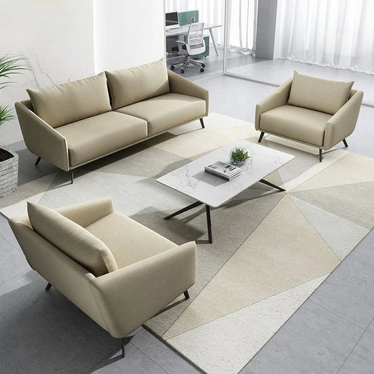 Beech Wood Sofa Set - 3 Pieces - KM235