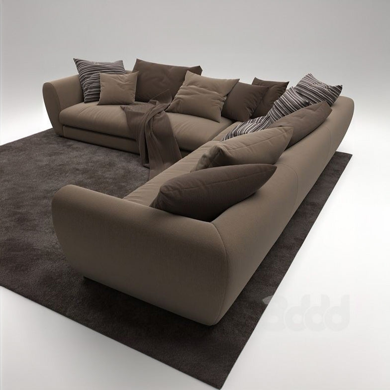 ركنة خشب زان- 230 × 230 × 85 - متعددة الألوان من بان هومز