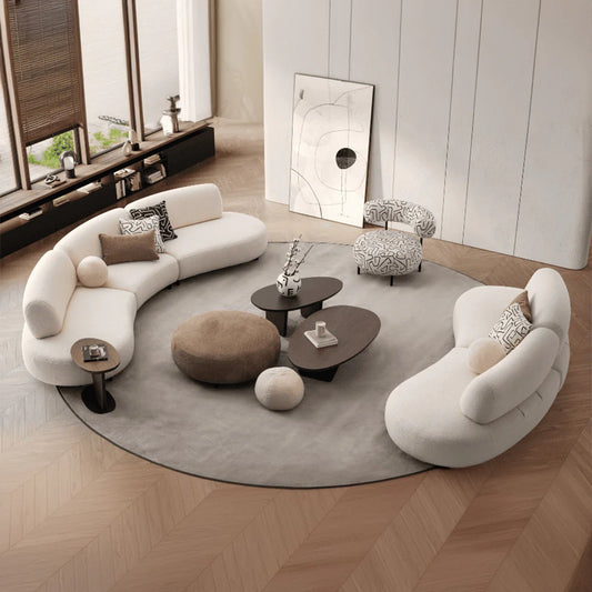 Beech Wood Sofa Set - 3 Pieces - KM265