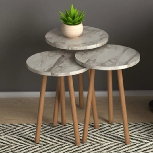Side tables set - 3 pieces - SHAM147