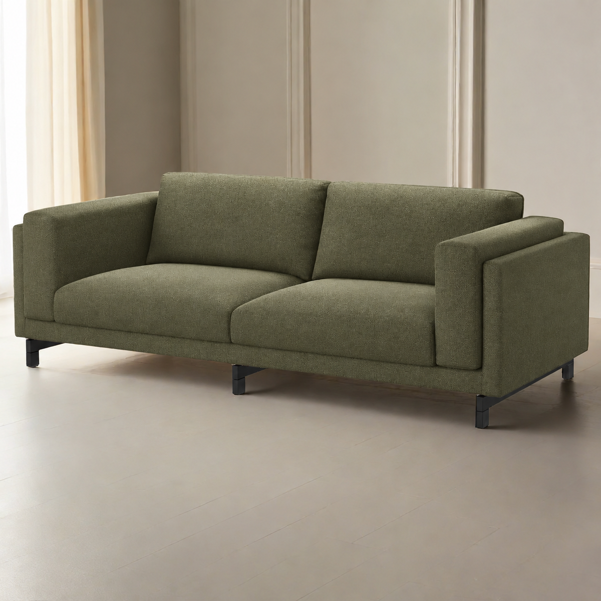 Sofa-191 - أخضر زيتي