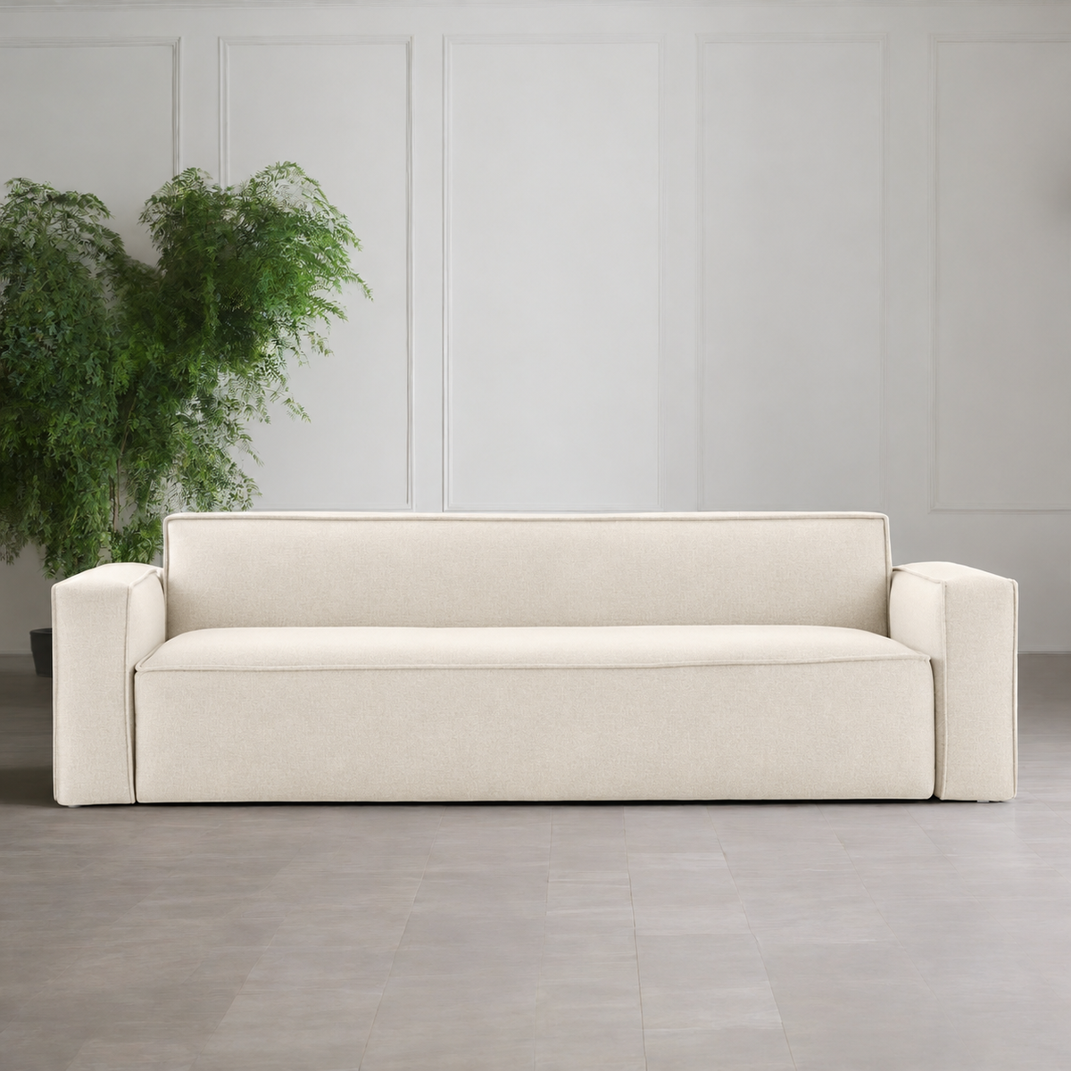 كنبة Sofa-251 - أوف وايت
