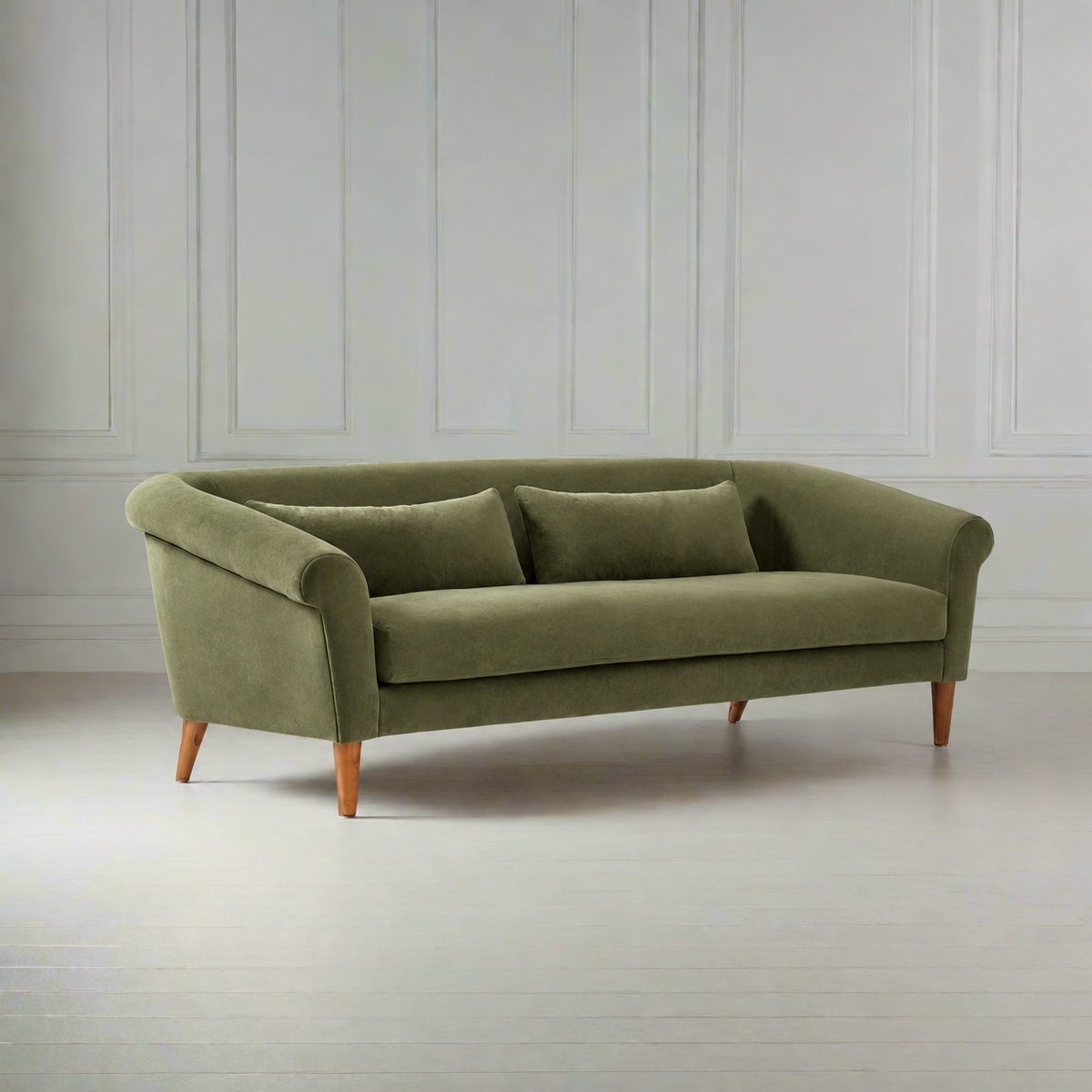 Sofa-280 - أخضر زيتي