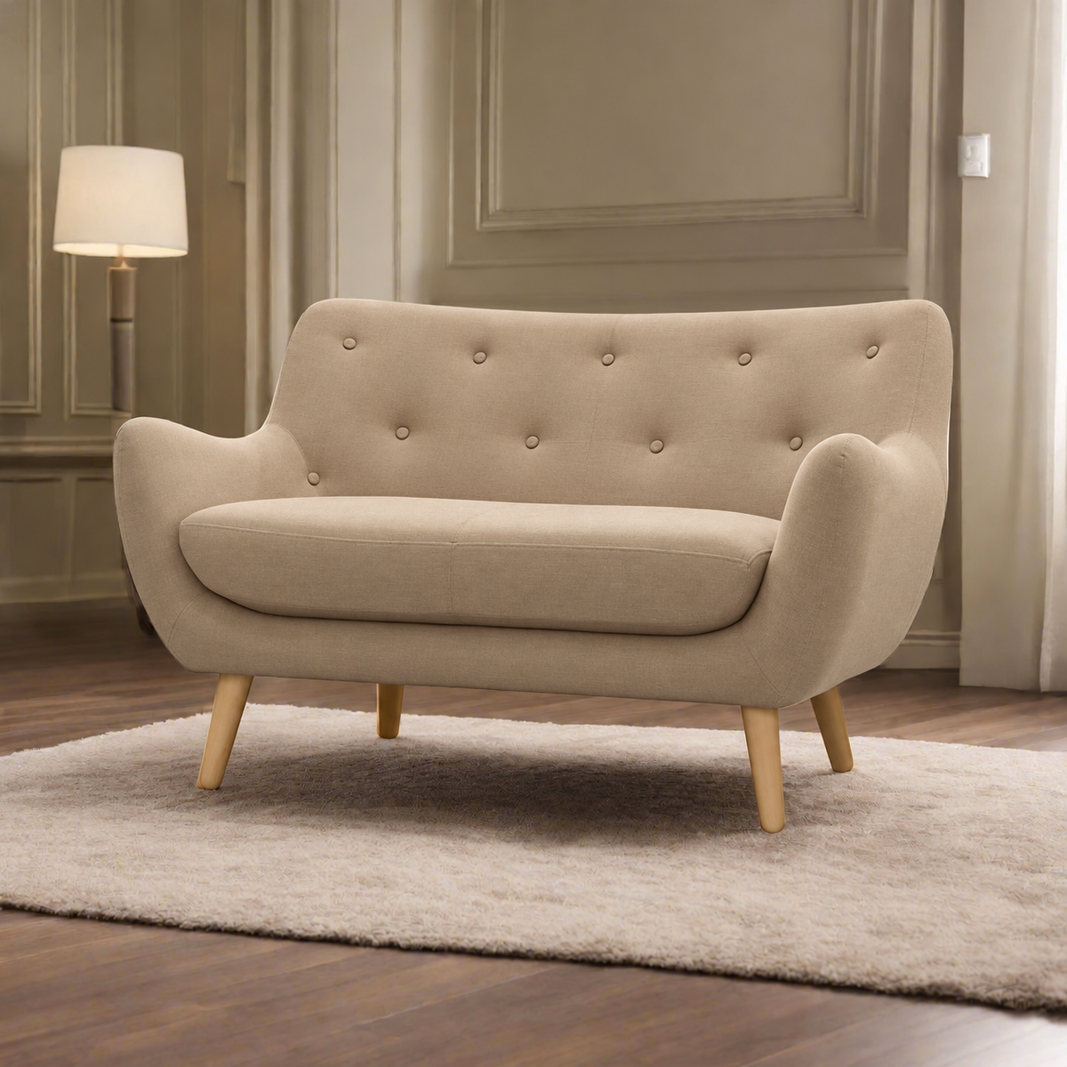Sofa-332 - بيج