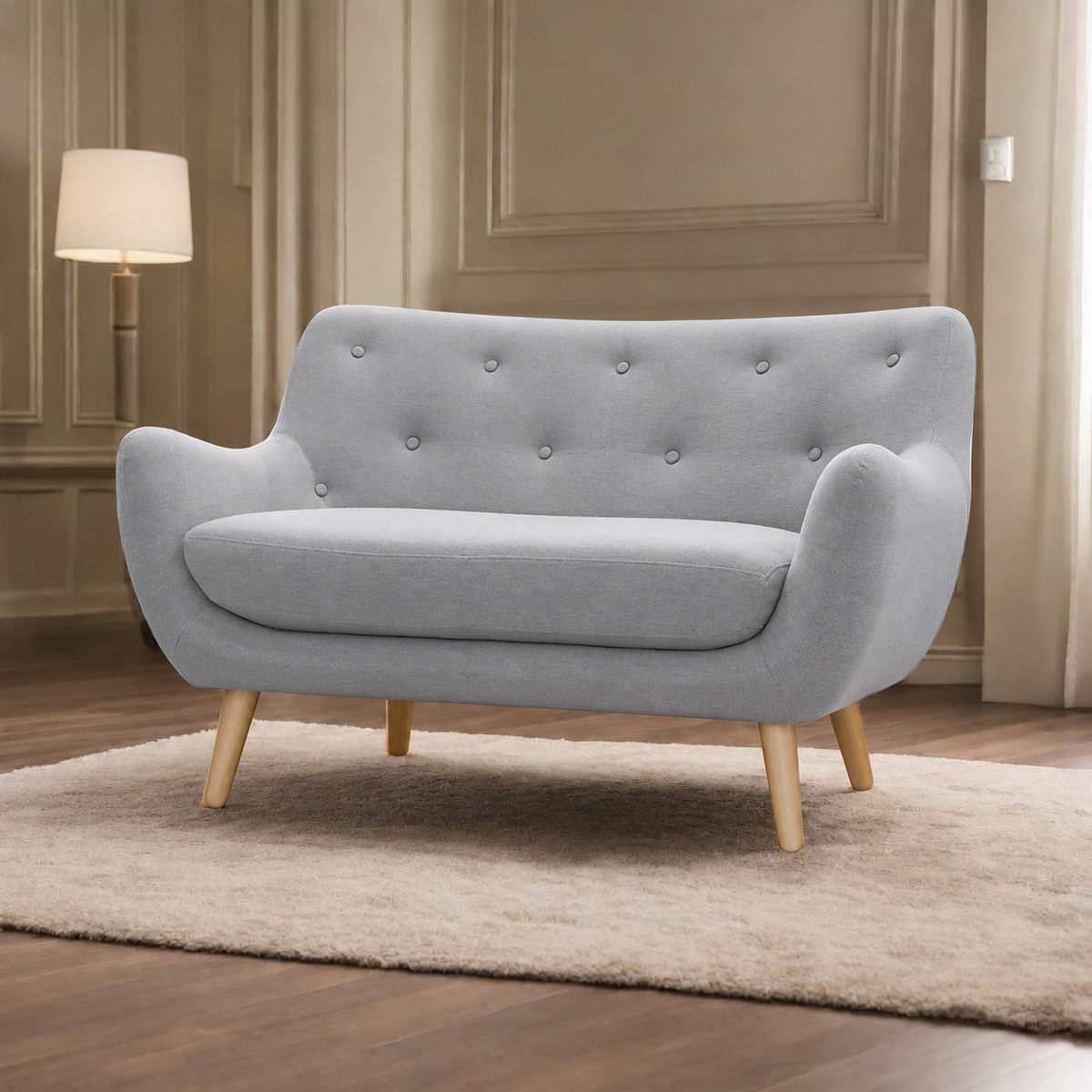 Sofa-332 - رمادي فاتح