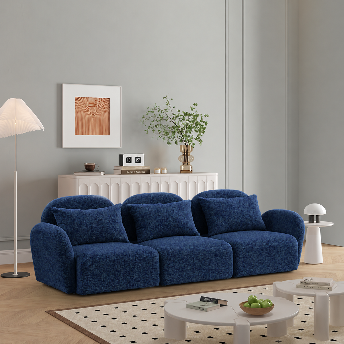 Sofa-578 - كحلي