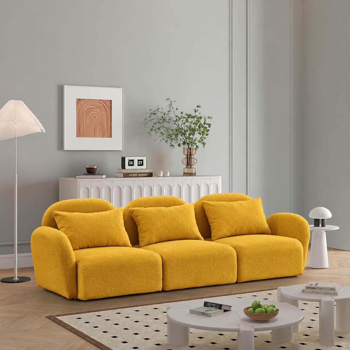 Sofa-578 - أصفر