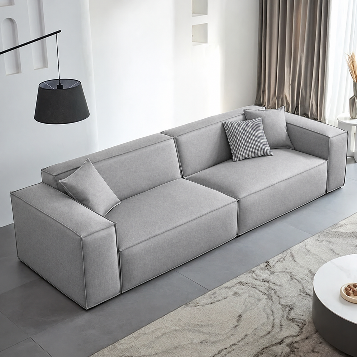 Sofa-579 - رمادي فاتح