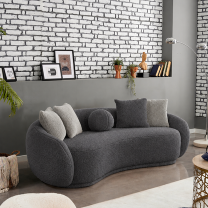 Sofa-586 - رمادي غامق