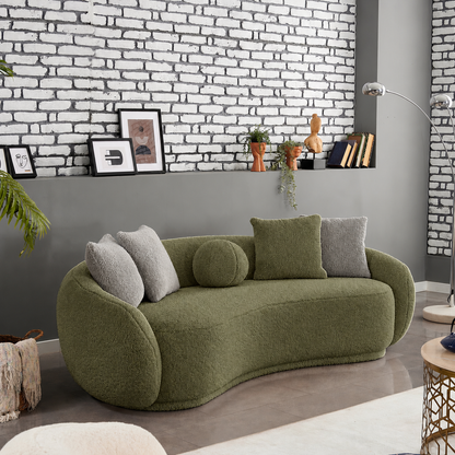 Sofa-586 - أخضر زيتي