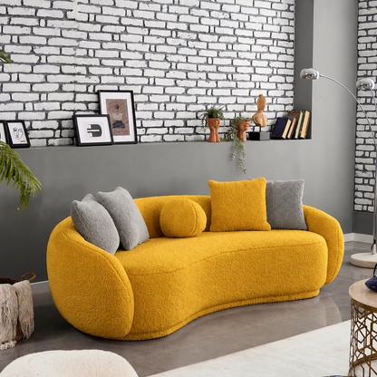 Sofa-586 - أصفر