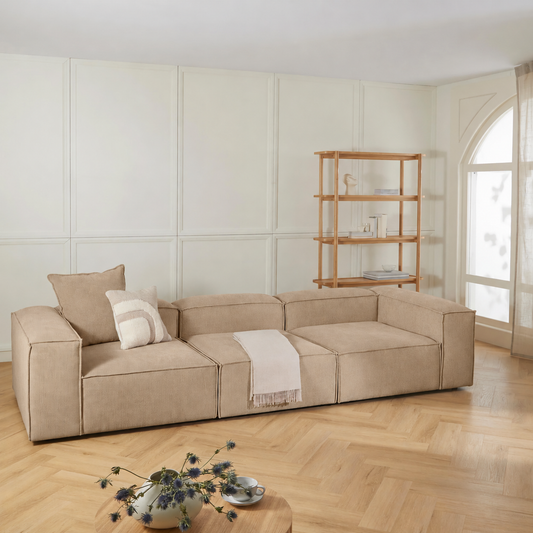 Sofa-587 - بيج