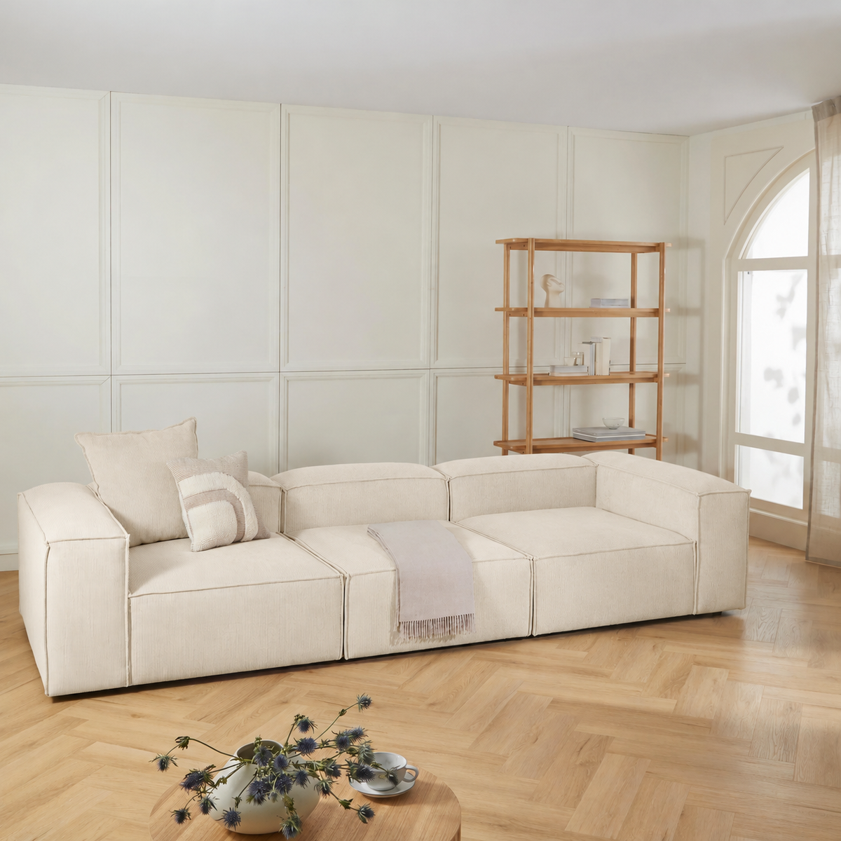 Sofa-587 - أوف وايت