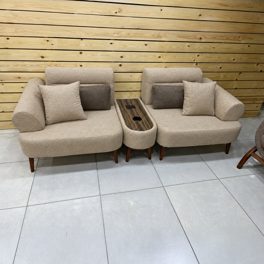 Sofa-613 - بيج