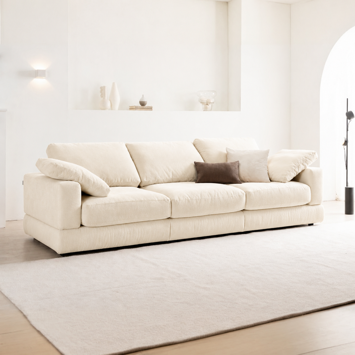 كنبة Sofa-662 - أوف وايت
