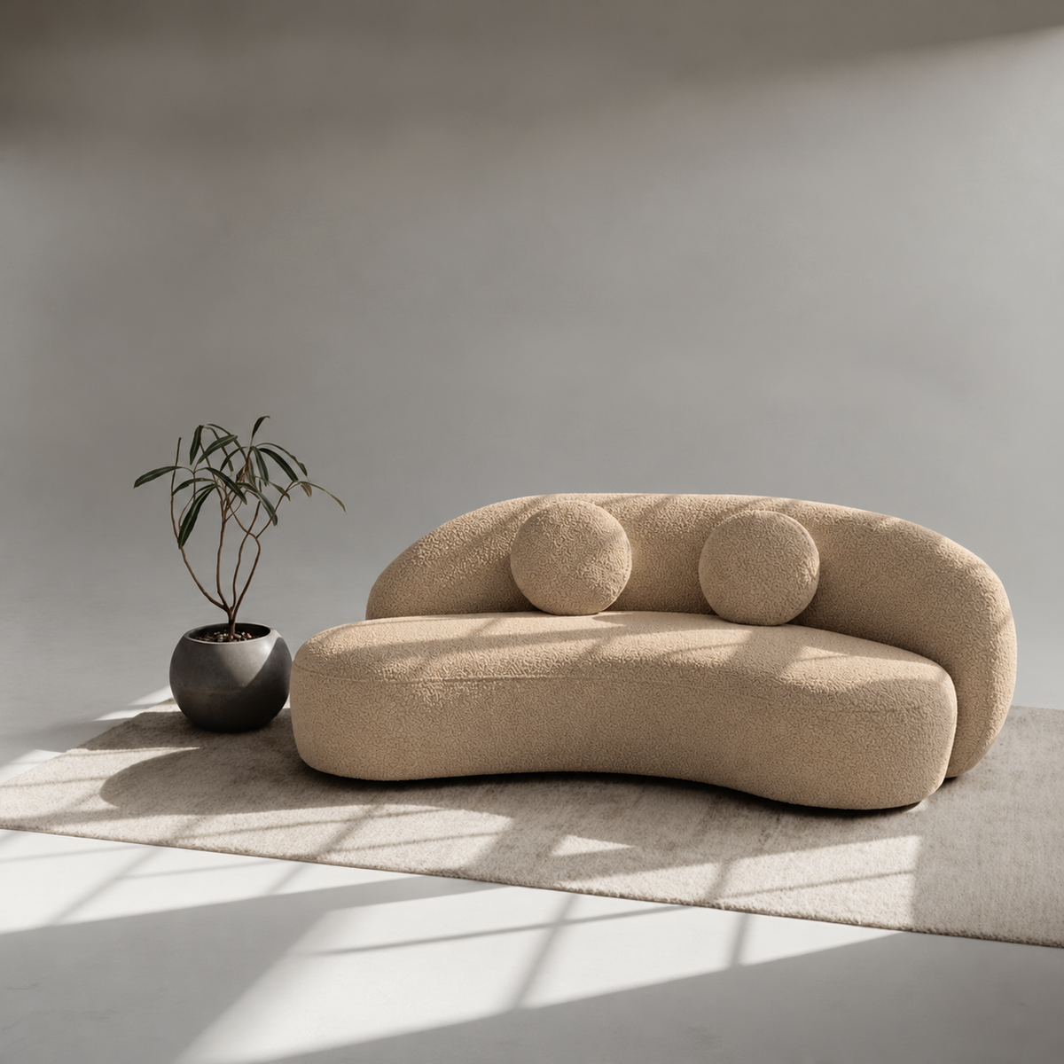كنبة Sofa-706 - بيج